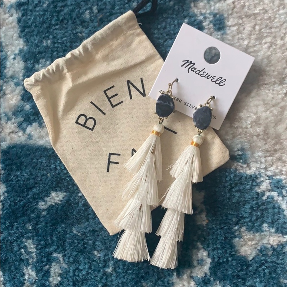 NWT Madwell tassel earrings